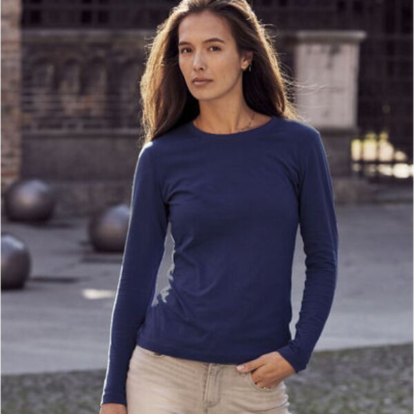 Ladies L/S Basic-T Thumbnail