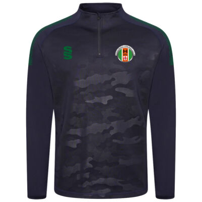 JUNIOR CAMO 1/4 ZIP DUAL PERFORMANCE TOP Thumbnail