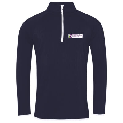 B&B Tennis Club - 1/4 Zip Top (with back print) Thumbnail