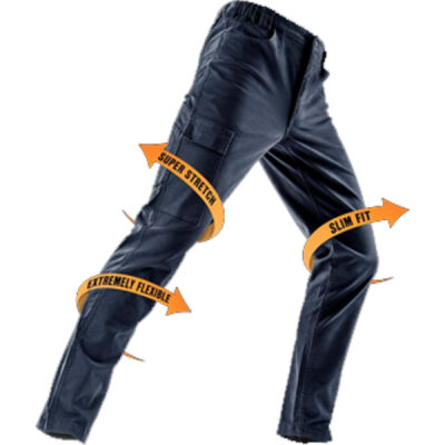 Super-stretch Slim Cargo Chinos Thumbnail