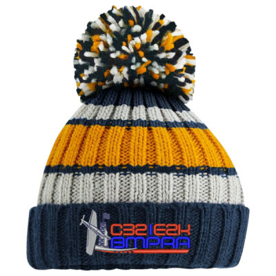 C32-E2K Striped Beanie Thumbnail