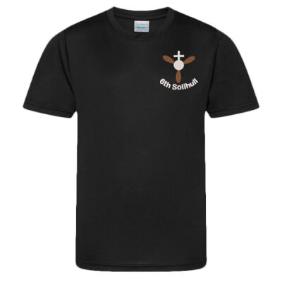 6th Solihull Scouts - Kids Wicking T-Shirt Thumbnail