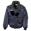 Work-Guard zip sleeve heavy-duty pilot jacket Thumbnail