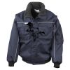 Work-Guard zip sleeve heavy-duty pilot jacket Thumbnail