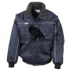 Work-Guard zip sleeve heavy-duty pilot jacket Thumbnail