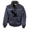 Work-Guard zip sleeve heavy-duty pilot jacket Thumbnail
