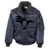Work-Guard zip sleeve heavy-duty pilot jacket Thumbnail