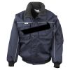 Work-Guard zip sleeve heavy-duty pilot jacket Thumbnail