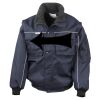 Work-Guard zip sleeve heavy-duty pilot jacket Thumbnail