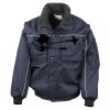Work-Guard zip sleeve heavy-duty pilot jacket Thumbnail