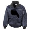 Work-Guard zip sleeve heavy-duty pilot jacket Thumbnail