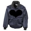 Work-Guard zip sleeve heavy-duty pilot jacket Thumbnail