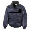 Work-Guard zip sleeve heavy-duty pilot jacket Thumbnail