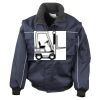 Work-Guard zip sleeve heavy-duty pilot jacket Thumbnail