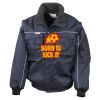 Work-Guard zip sleeve heavy-duty pilot jacket Thumbnail
