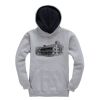 Premium kids contrast hoodie Thumbnail