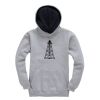 Premium kids contrast hoodie Thumbnail